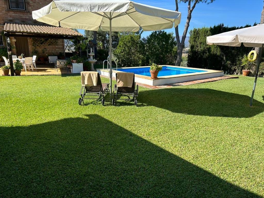 Casa Rural Cupiana Piscina Privada Malaga Exterior photo